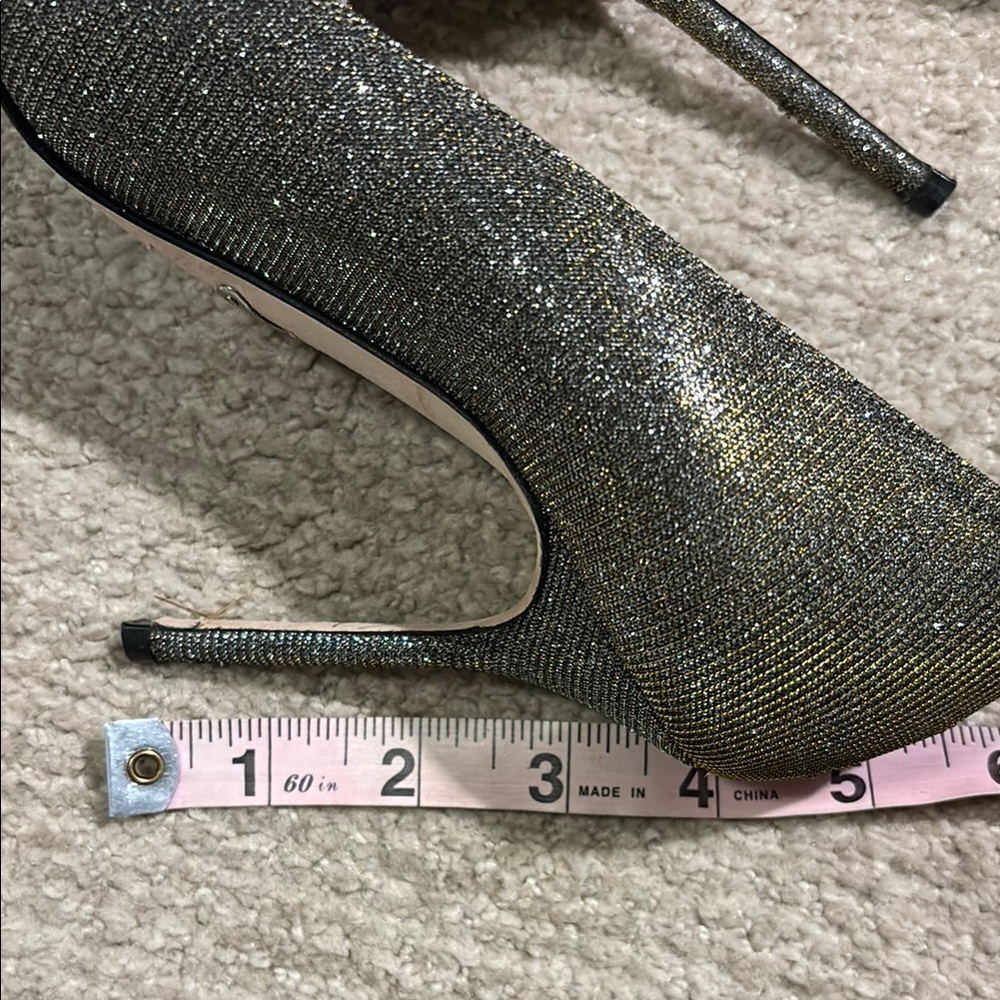 Sarah Flint Elegant Gold Glitter High Heels - size 36​​ - Picture 8 of 8